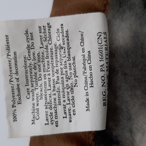 Spring Creative Puppy on Camouflage Security Blanket Lovey Pre-owned - Picture 5 of 6